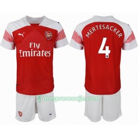 Arsenal Dres MERTESACKER 4 Dječji Domaći 2018/19 Kratkih Rukava